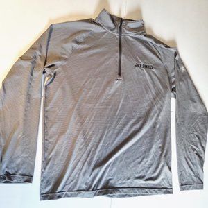 MENS XL UNDER ARMOUR HEATGEAR JACK DANIELS PULLOVER SHIRT 1/4 ZIP LONG SLEEVE